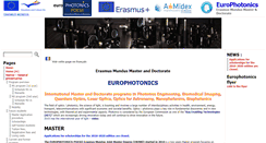 Desktop Screenshot of europhotonics.org